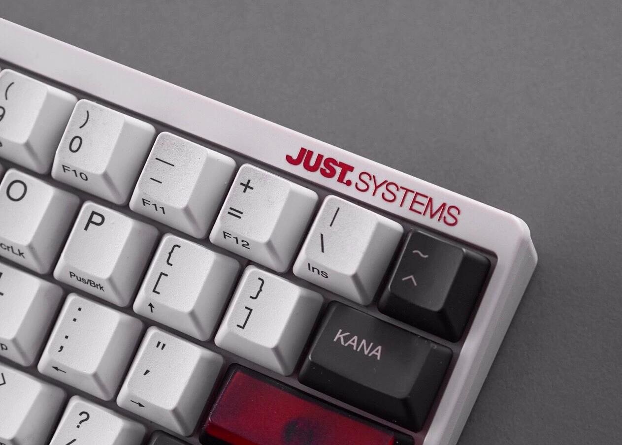 topre realforce joint metal sticker justsys