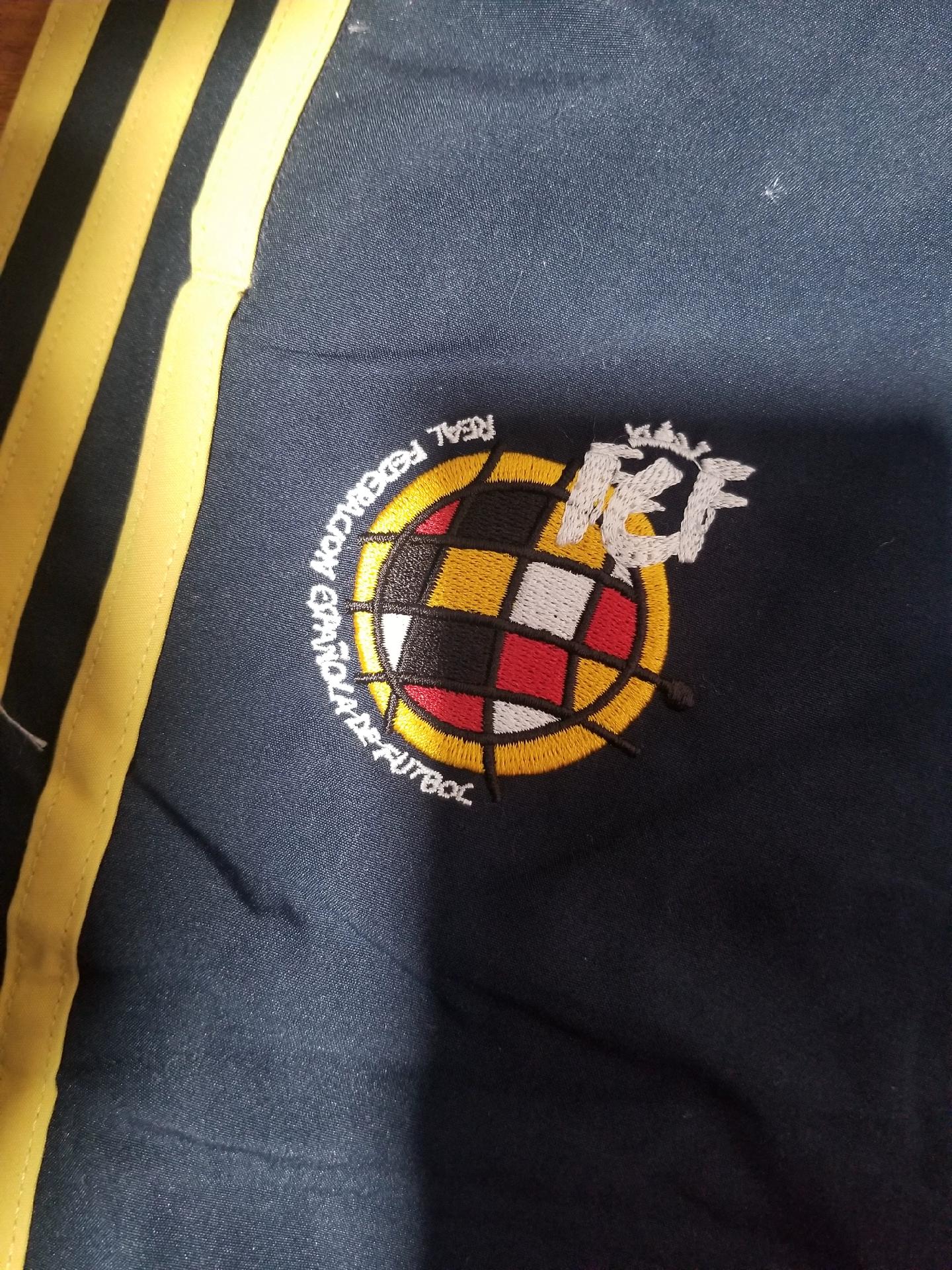 Plus-size old Spanish national team pants