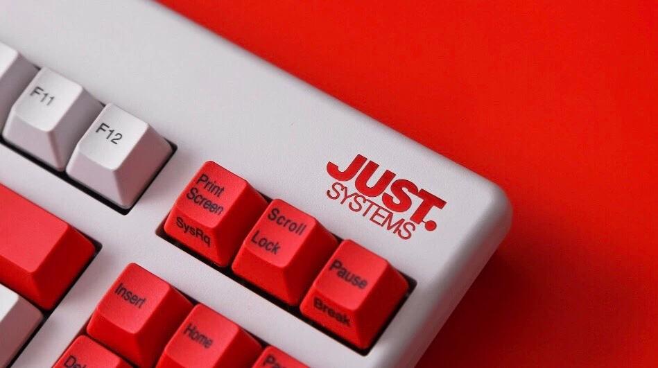 topre realforce joint metal sticker justsys