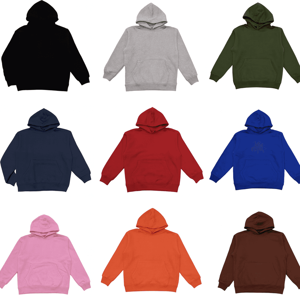 Cotton foam-print American high street terry print sweatshirt