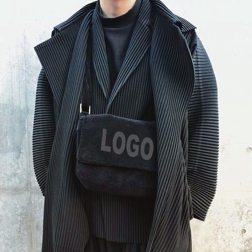 House suit pleated jacket basic pleated drape casual INS style simple suit HP55 button JD201