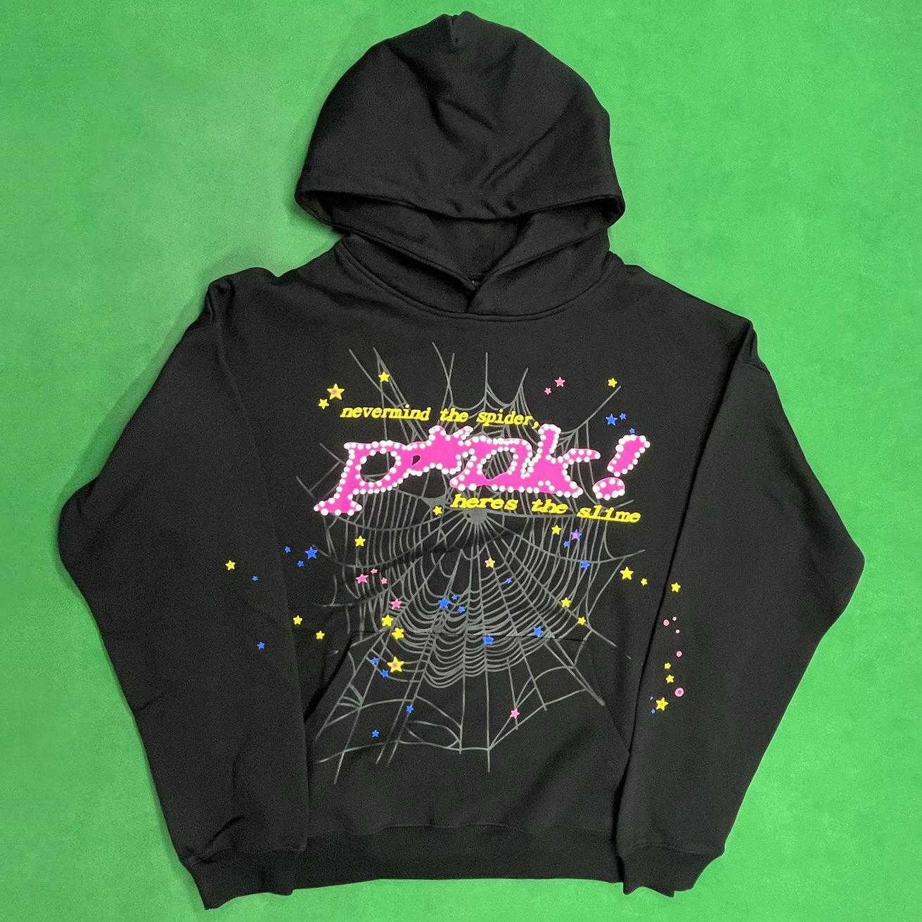American Street SP5 Sweatshirt Set Foam Print Hip Hop Hoodie