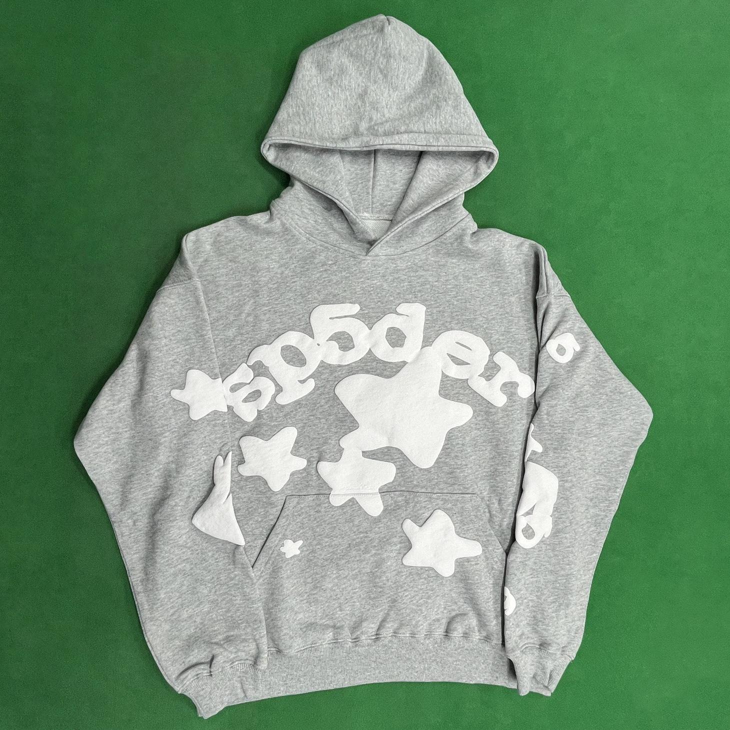 American Street SP5 Sweatshirt Set Foam Print Hip Hop Hoodie