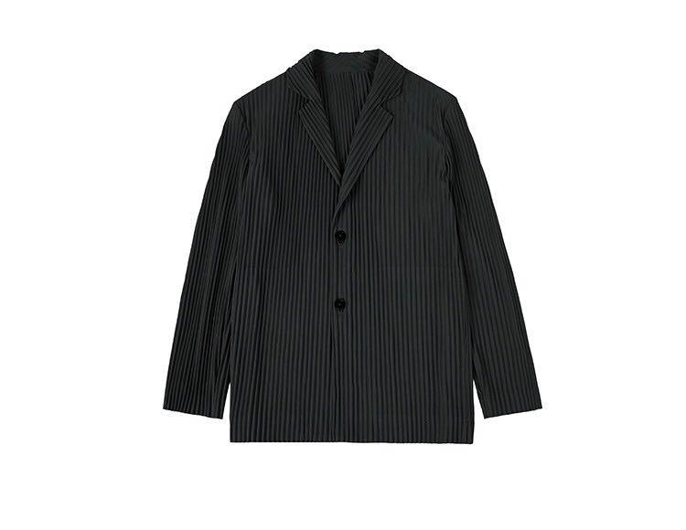 House suit pleated jacket basic pleated drape casual INS style simple suit HP55 button JD201