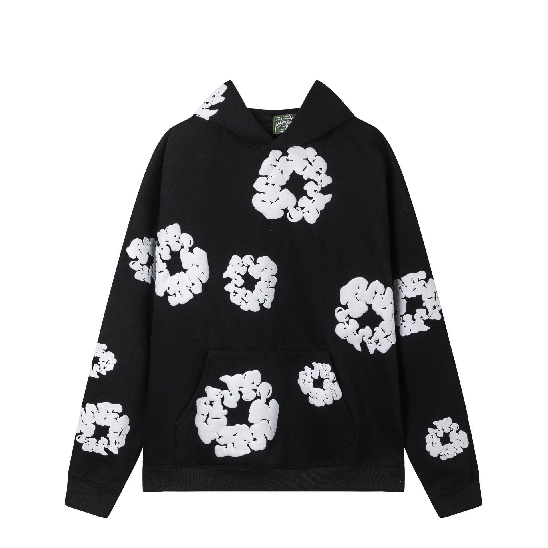 Fall/Winter 2024 New Main Line Kapok Graphic Print Hooded Sweatshirt Corset Casual Pants Unisex