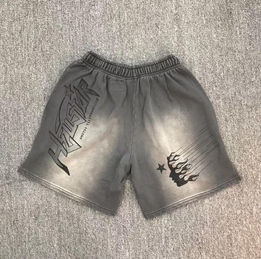Hellstar Studios Shorts ins, European and American high street fashion brands, hip-hop casual sports shorts for men and women
