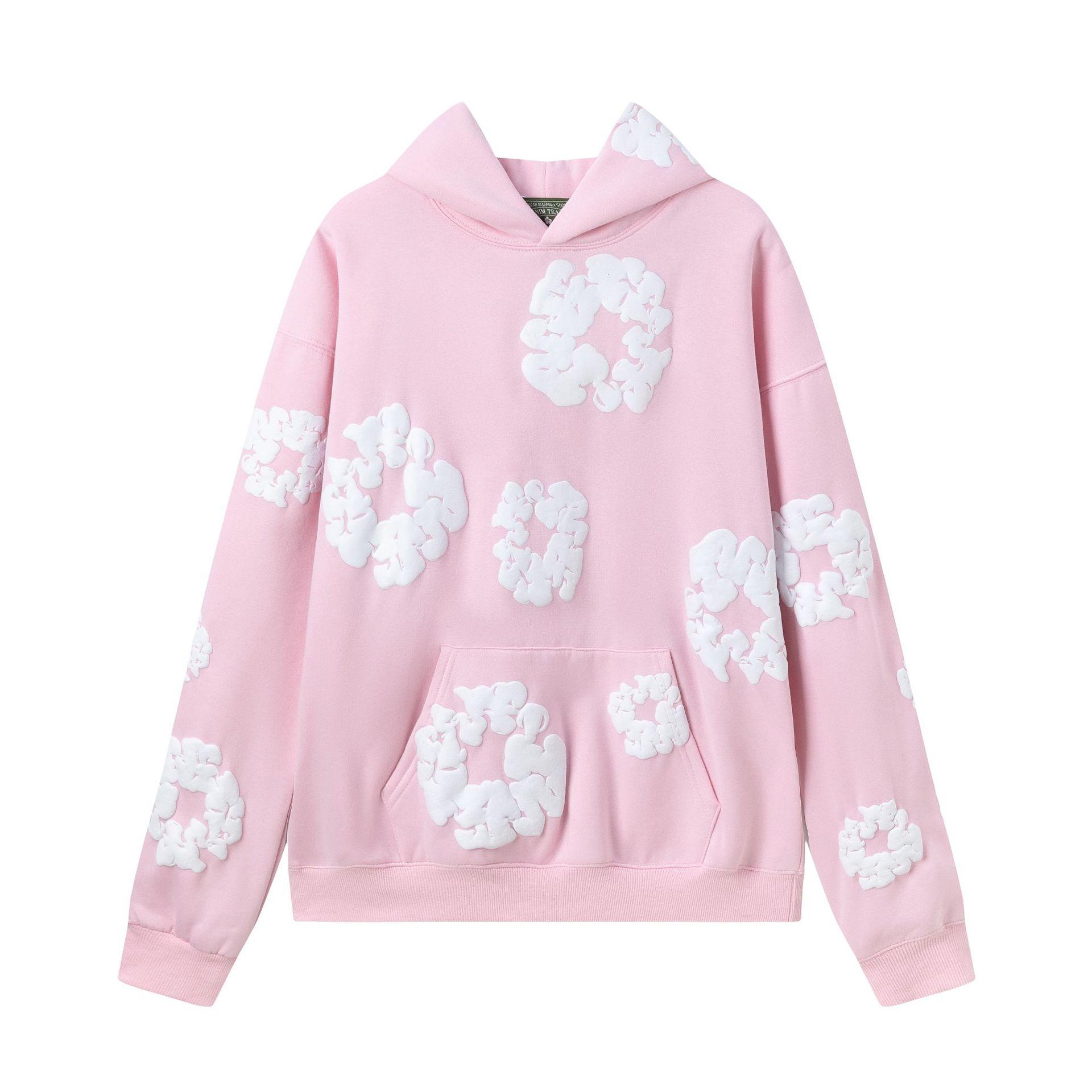 Fall/Winter 2024 New Main Line Kapok Graphic Print Hooded Sweatshirt Corset Casual Pants Unisex