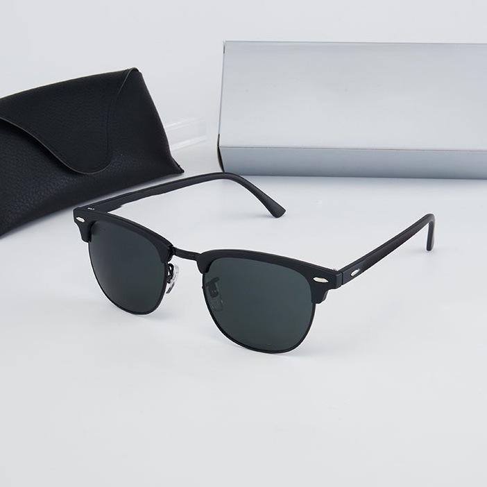 Wholesale foreign trade metal colorful film glass retro small frame sunglasses European and American fashion trend sunscreen glasses
