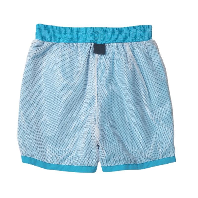 Casual beach shorts men's sports fitness running beach surfing tourism vacation loose breathable quick-drying quarter pants