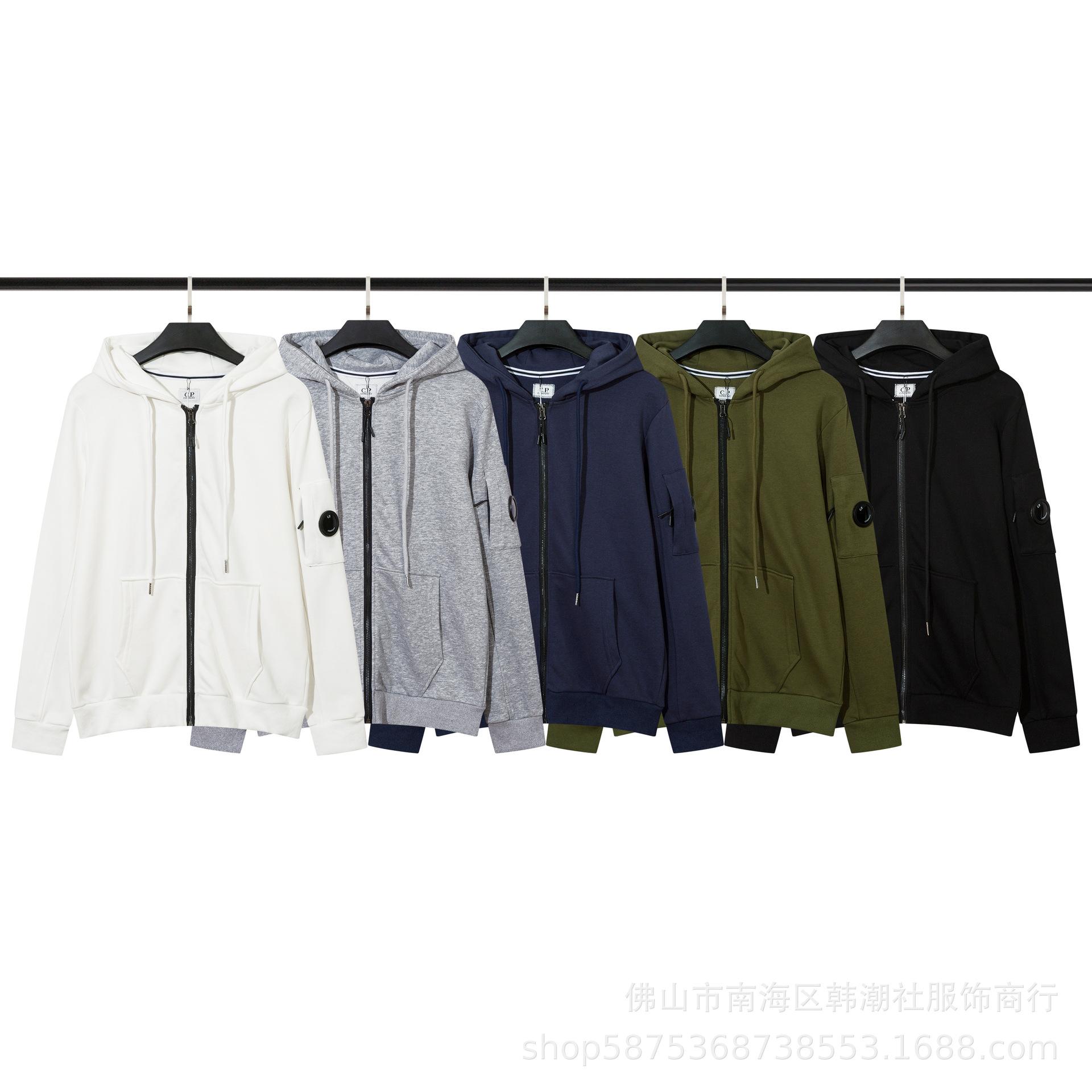 Solid color casual loose crewneck pullover sweatshirt men's coat trend British youth trendy brand men