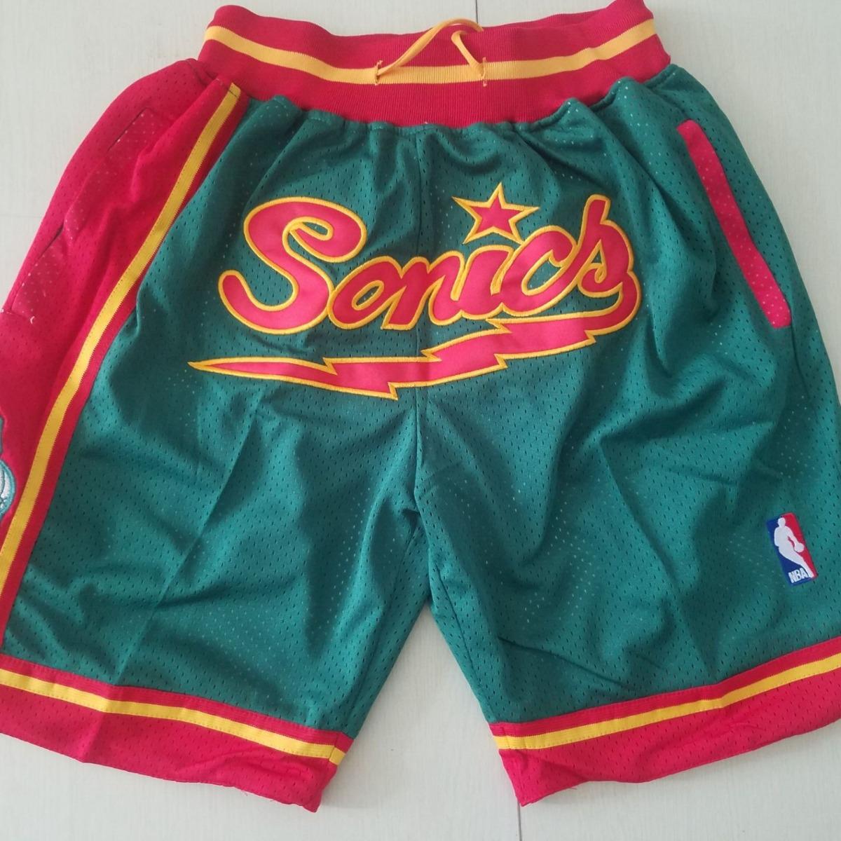 Jersey shorts Lakers Joe James Raptors Magic Heat retro dense rust pocket training pants men and women summer sports