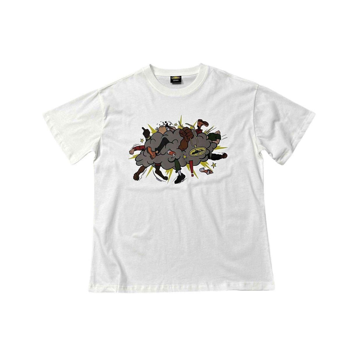 2024 New Cross-border European and American High Street Corteiz Alcatraz Fun Letter Print Men's and Women's Casual Short Sleeve T-Shirts