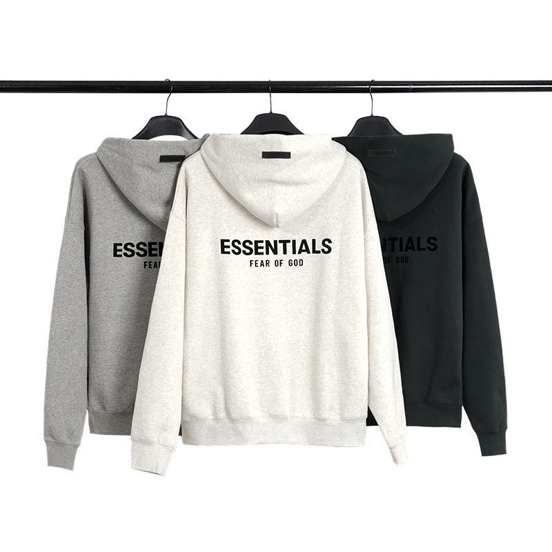 Flocked hooded sweatshirt high street loose casual american couple pullover for men and women