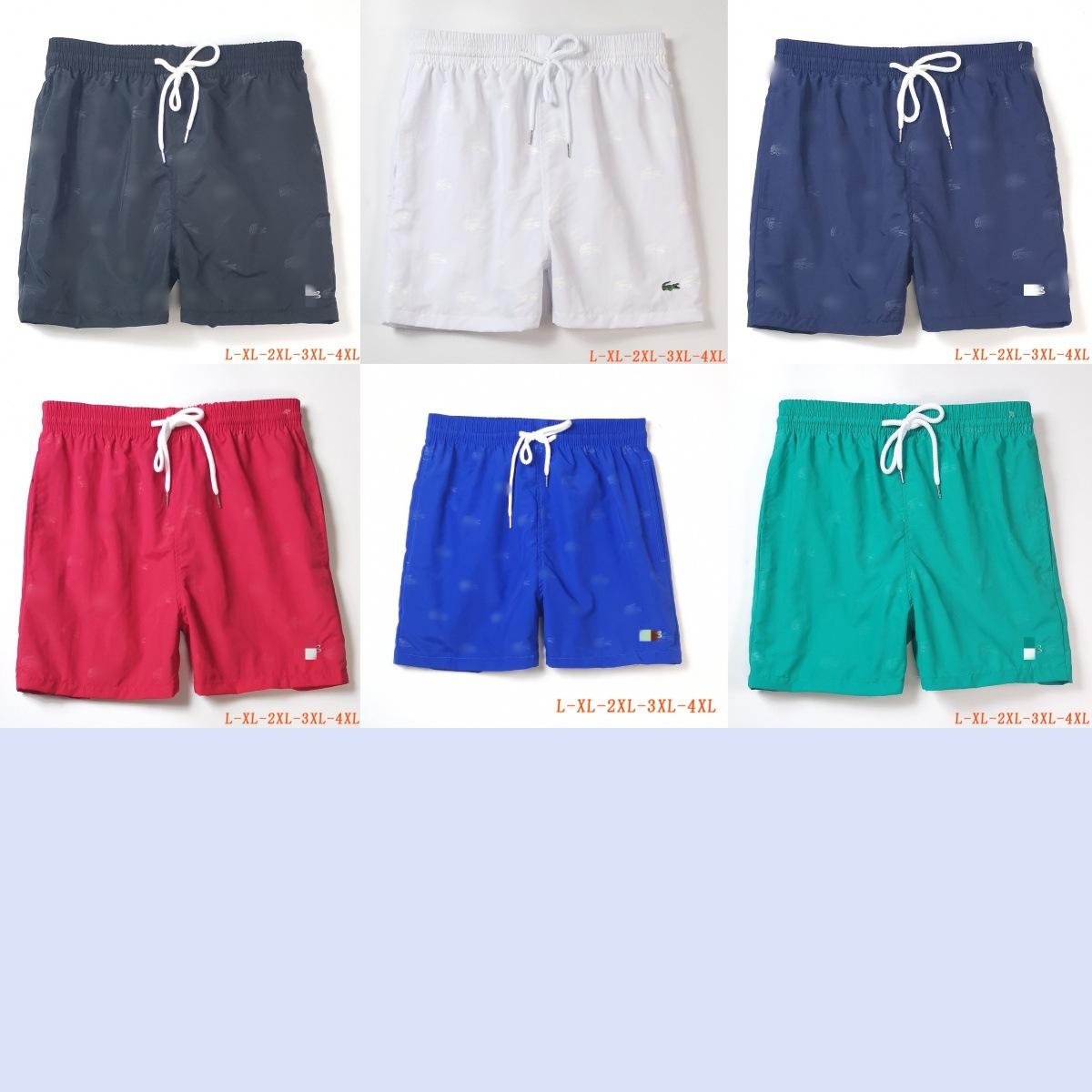 Casual beach shorts men's sports fitness running beach surfing tourism vacation loose breathable quick-drying quarter pants