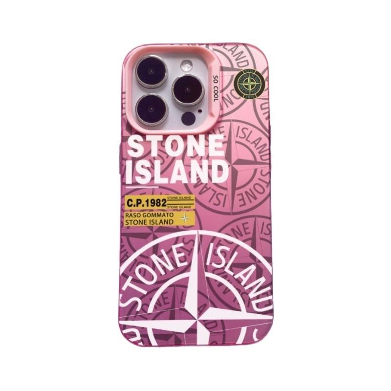 Suitable for iPhone16 phone case, Apple 15PC12Promax13, cross-border 11 color silver, IMD14, tide stone island 7