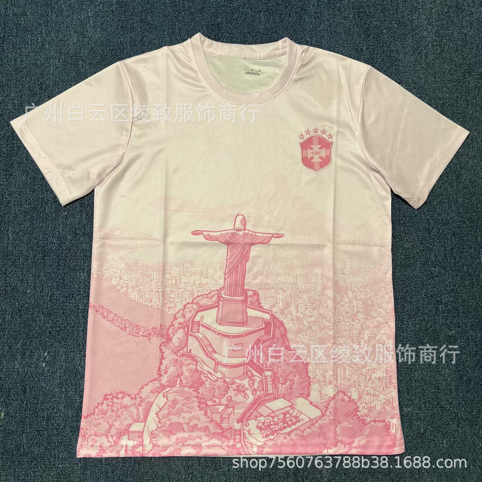 2425 Season Brazil Special Edition Jersey Thai Short Sleeve Football Jersey Shirt