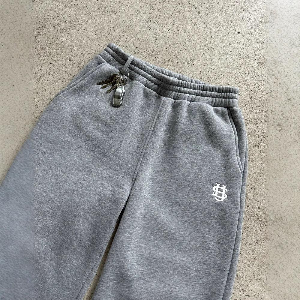Europe and the United States Wholesale Cross Border Elastic Rope Zipper Sweatpants Solid Color Casual Pants High Street Hip Hop Rap Street Y2K
