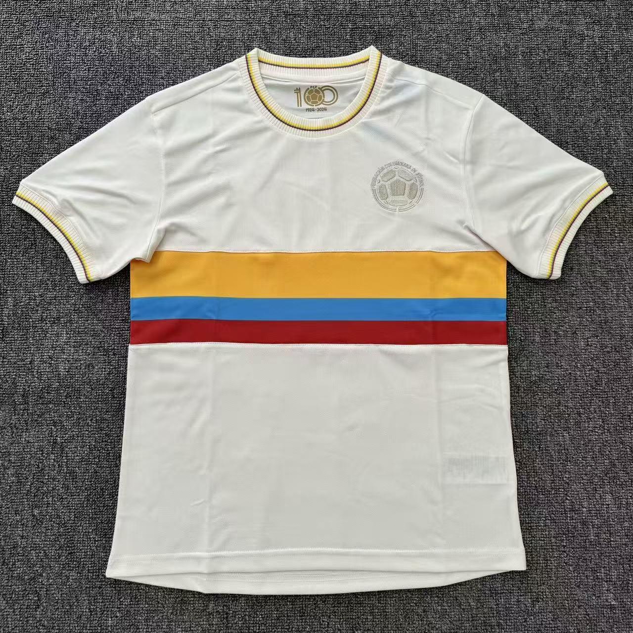 2425 Football Jersey National Team Argentina Dragon Real Madrid England Brazil Portugal France Home and Away Jersey