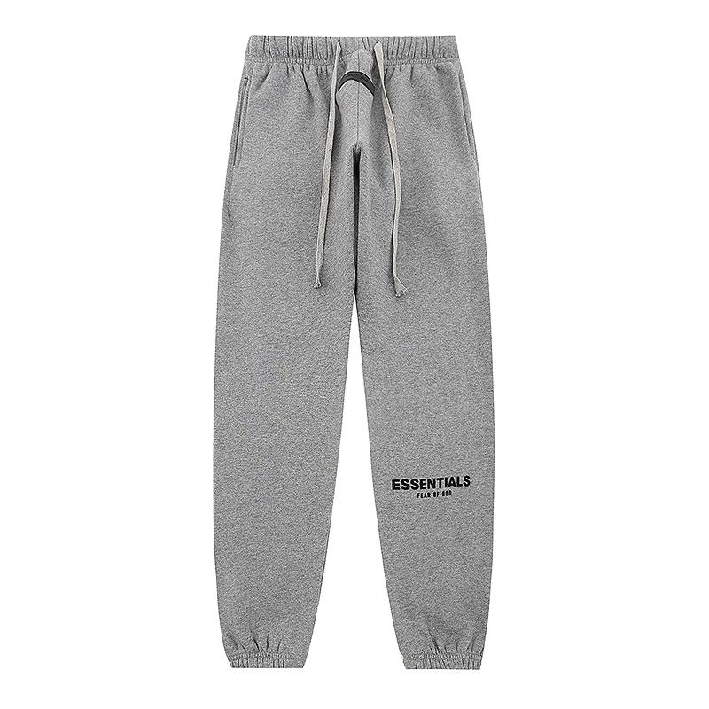 ESSENTIALS Sweatpants Long Pants Men's Leggings Casual Loose Sport Hip Hop Fall/Winter Women's American FOG Double Line