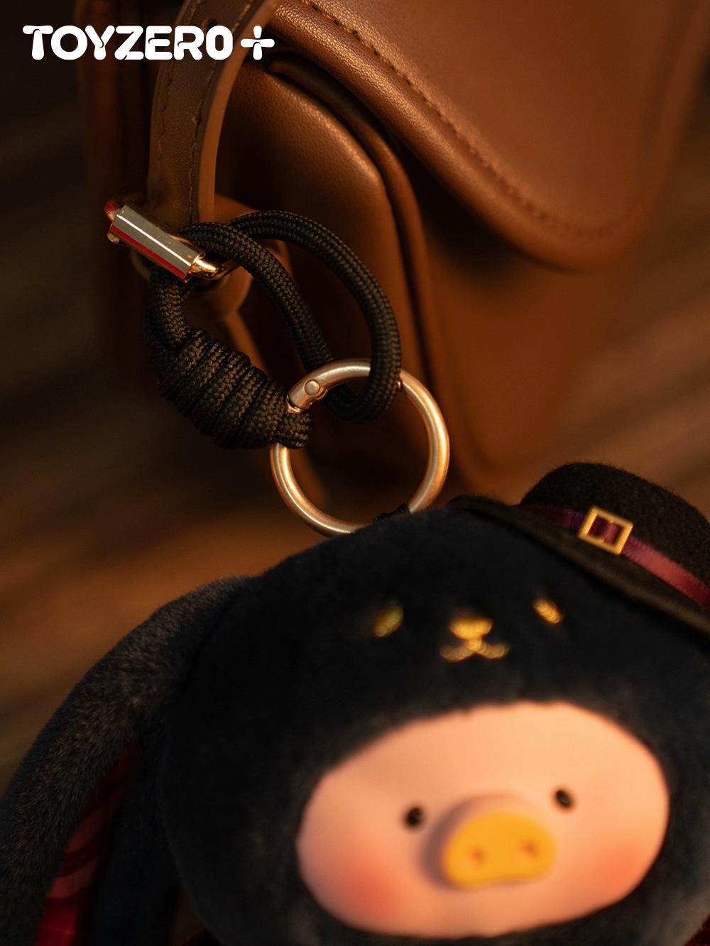 Zero plus TOYZERO canned pig LuLu Gu Lu Gu Lu magician little rabbit hanging card rubber face plush pendant doll