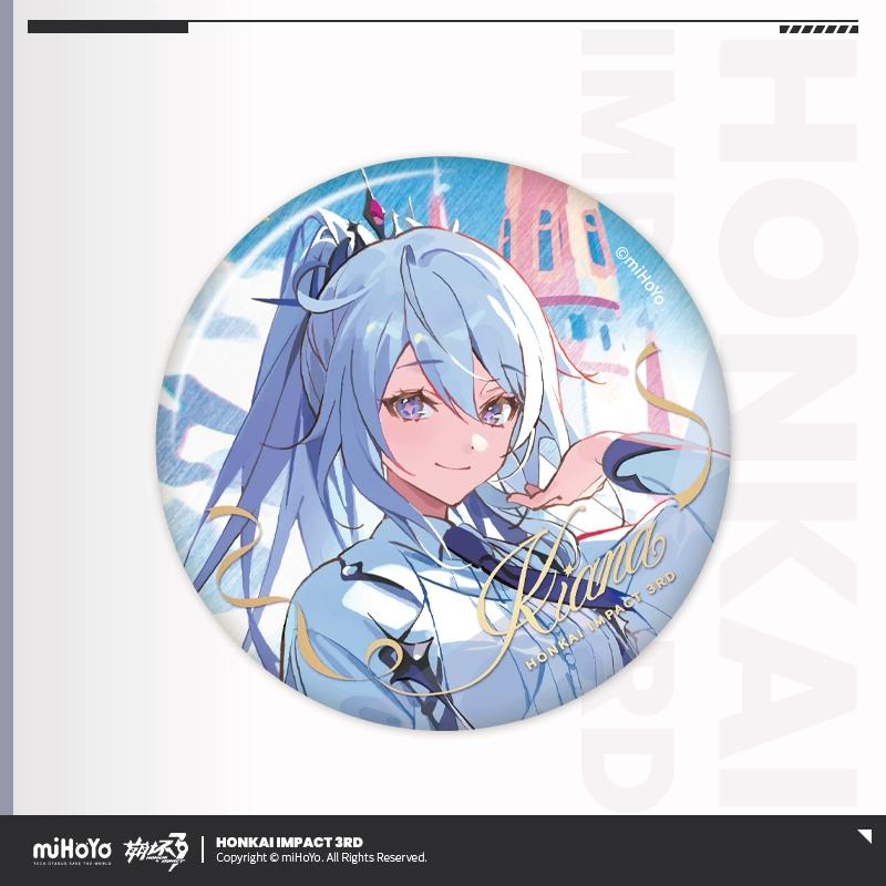 [miHoYo Honkai Impact 3] autumn celebration series tinplate badge Kiana Elysia miHoYo