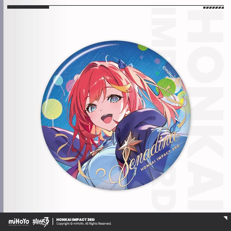 [miHoYo Honkai Impact 3] autumn celebration series tinplate badge Kiana Elysia miHoYo