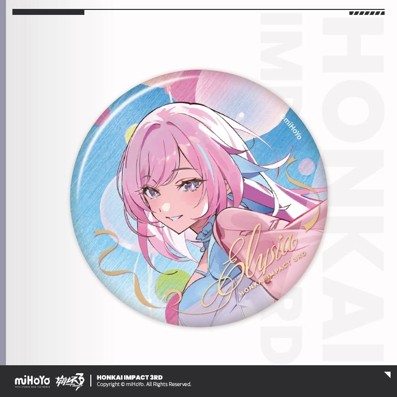 [miHoYo Honkai Impact 3] autumn celebration series tinplate badge Kiana Elysia miHoYo