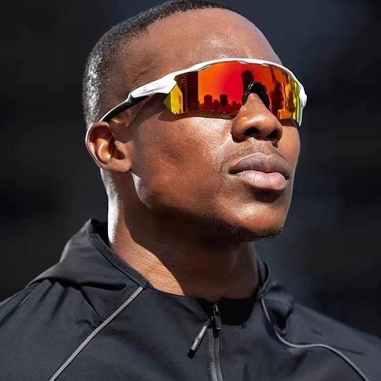 Marathon cycling glasses, polarized lenses, outdoor running sunglasses, ultralight UV protection, windproof sand sunglasses