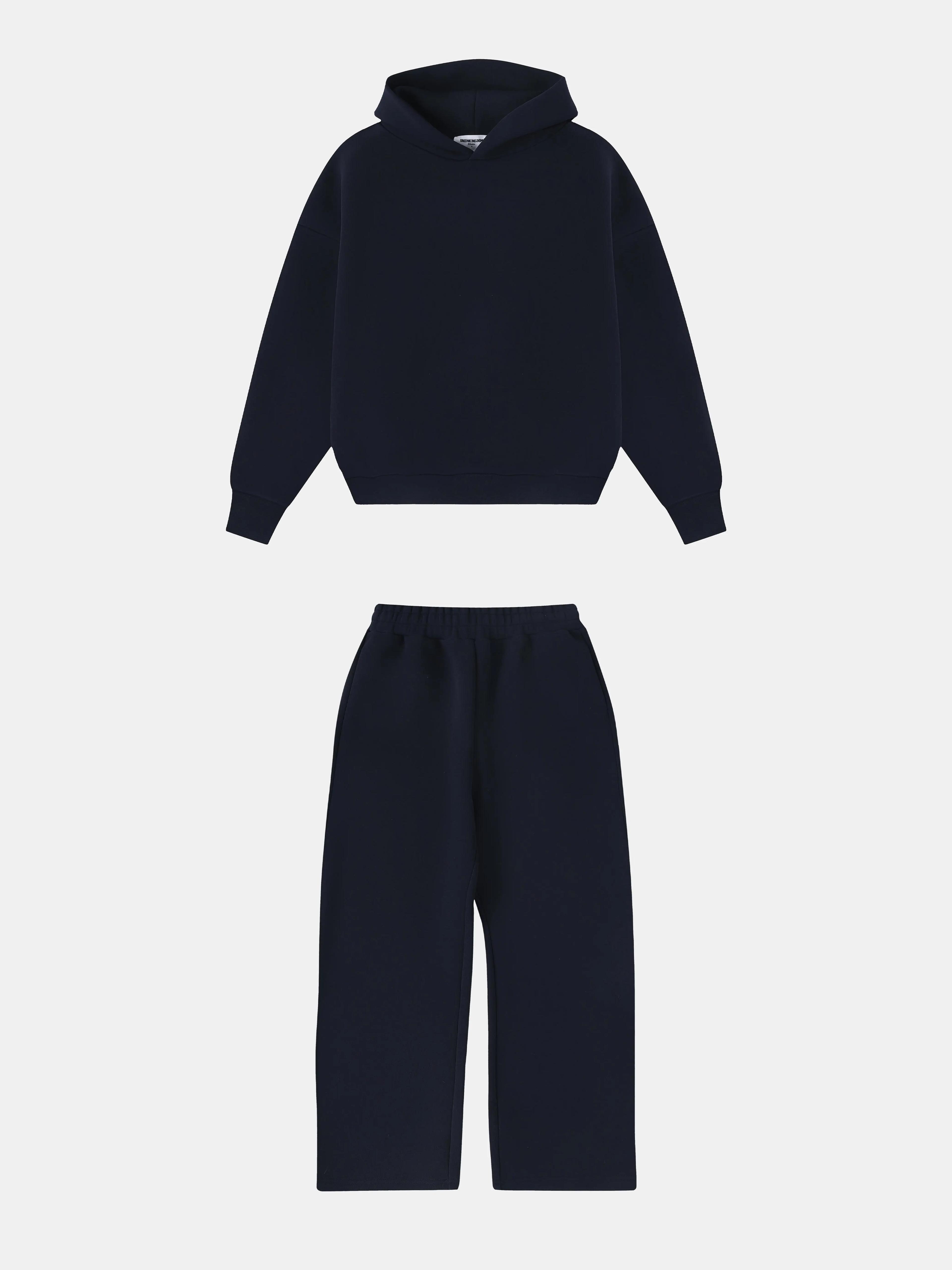 630g Union Kingdom Boxy Hoodie Tracksuits Autonomous Composite Sweatshirt Set