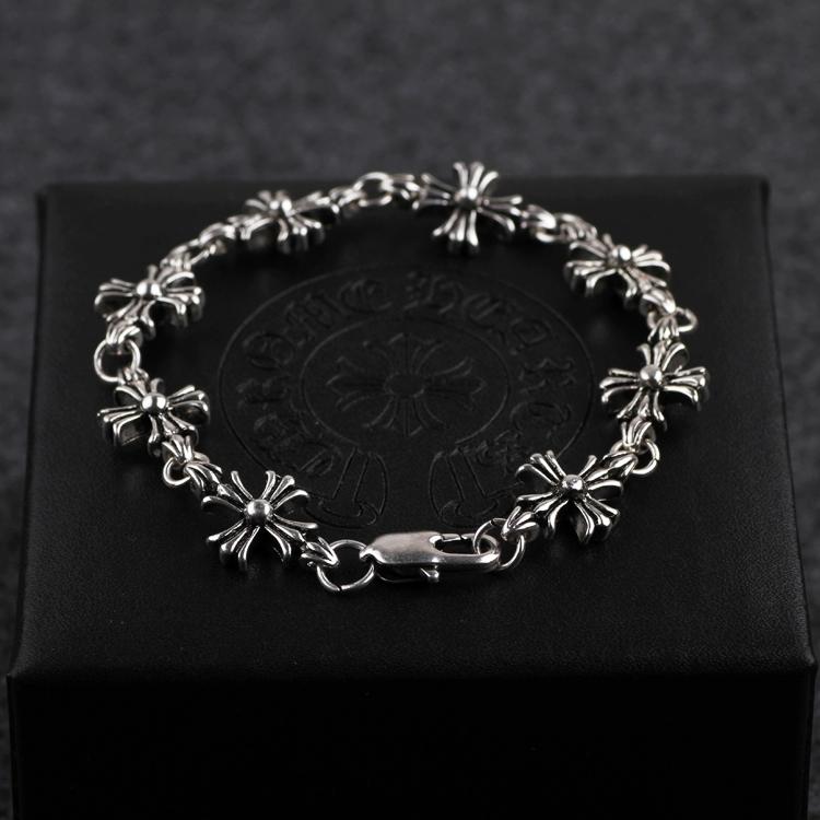 Cross bracelet men and women right Zhilong GD same bracelet personalized punk style retro old style couple jewelry