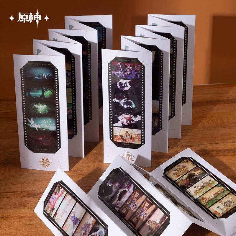 [Genshin Official] Glimpse of the World Series Imitation Film Bookmark Set Genshin