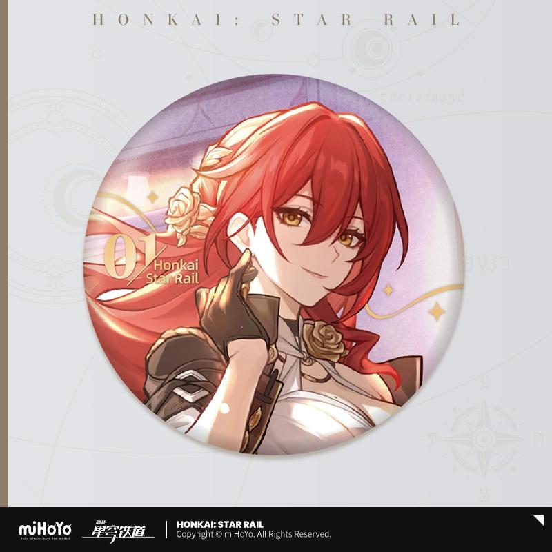 [miHoYo Honkai: Star Dome Railway] Celebration Gift Series Tinplate Badge miHoYo