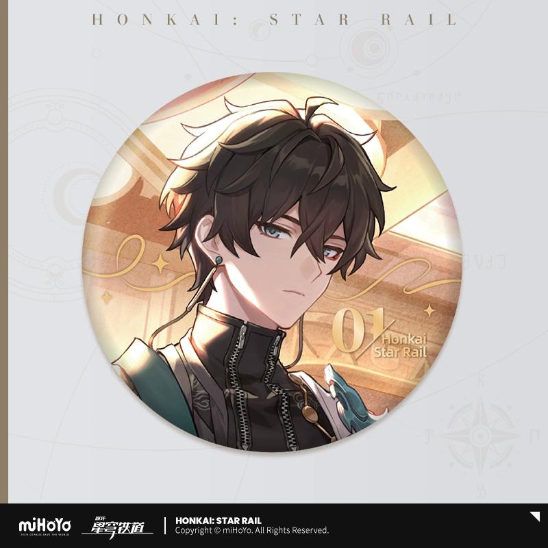 [miHoYo Honkai: Star Dome Railway] Celebration Gift Series Tinplate Badge miHoYo