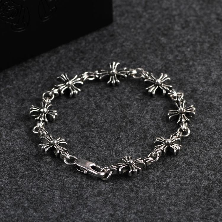 Cross bracelet men and women right Zhilong GD same bracelet personalized punk style retro old style couple jewelry