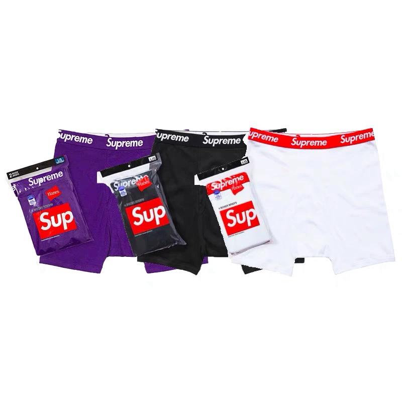 Men and women couples cotton trendy brand underwear Boxer Briefs hip-hop plus size boxer shorts loose long boxer briefs