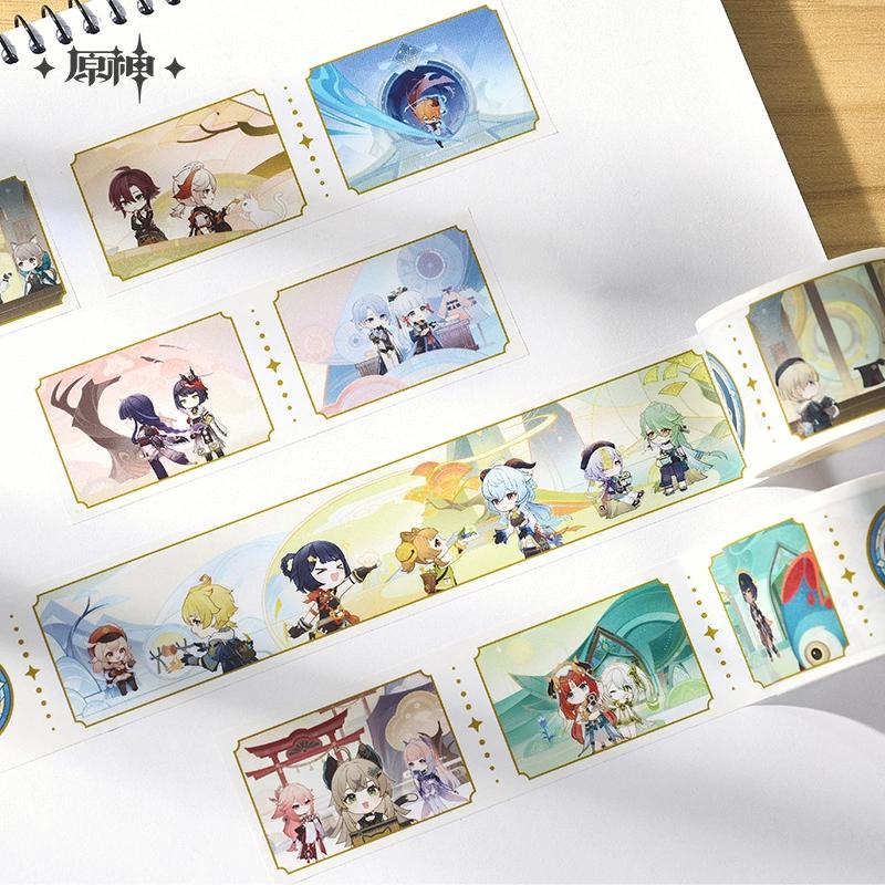【Genshin Impact Official】Dust Star Dream Series Washi Tape Genshin