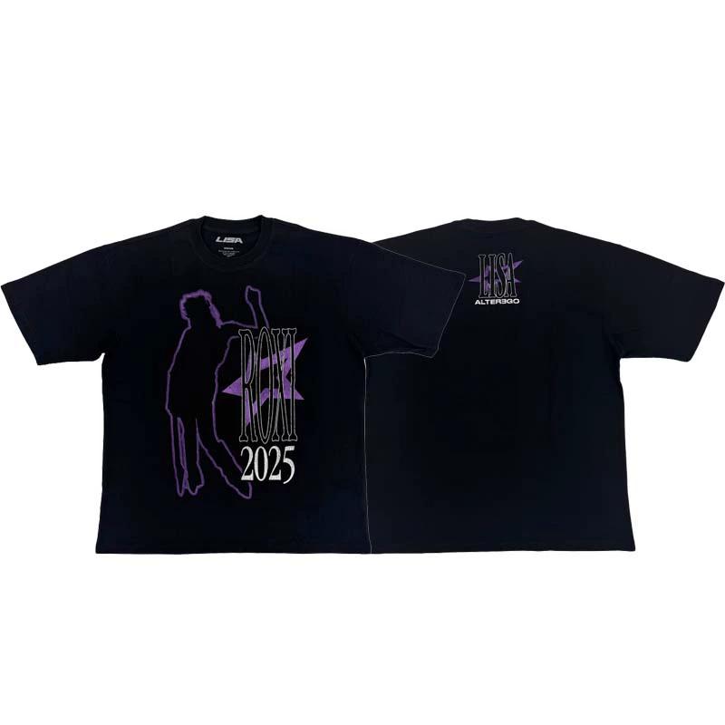 KK11 LISA ALTEREGO POP UP album peripheral-limited short-sleeved T-shirt