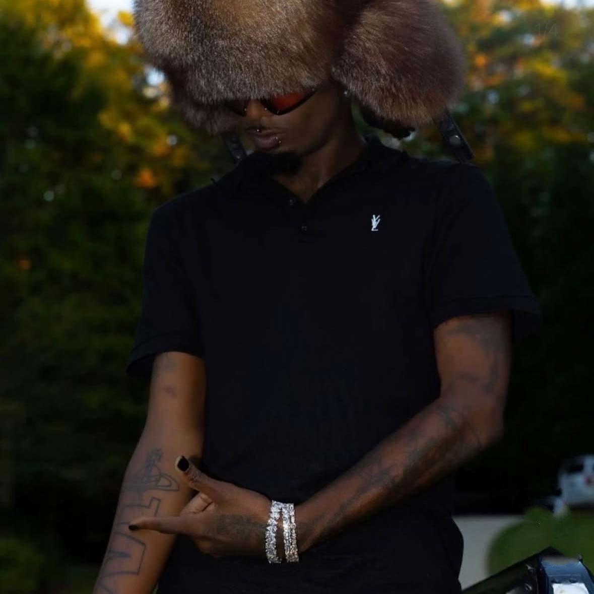 Playboi Carti YVL Polo Shirt Slim Fit Simple Solid Color Lapel Short Sleeve Premium T-Shirt Opium
