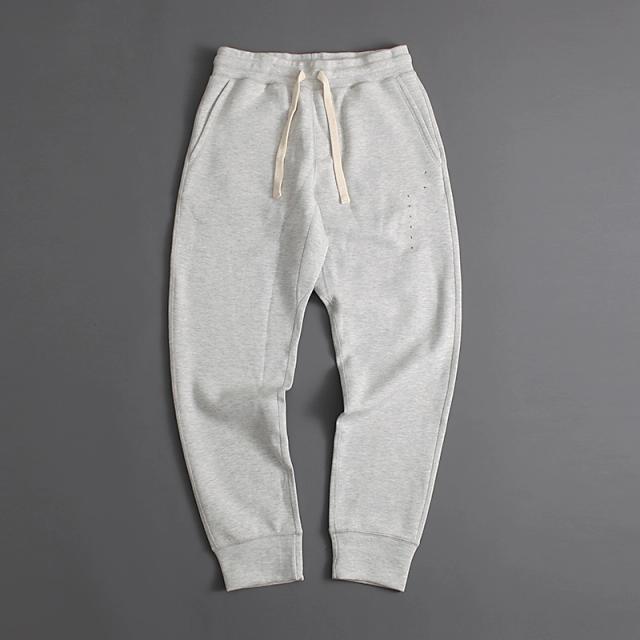 Horse standard men's sports and leisure close-up trousers with feet and slim pants four seasons