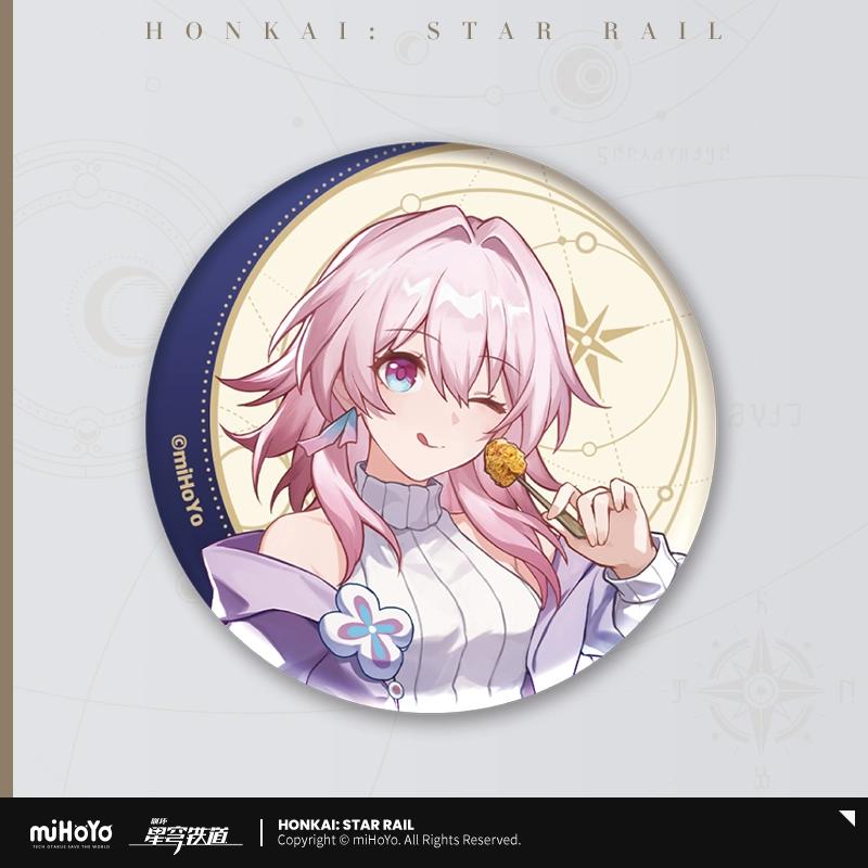 【miHoYo / Honkai: Star Dome Railway】Delicious Sailing Series Tinplate Badge miHoYo