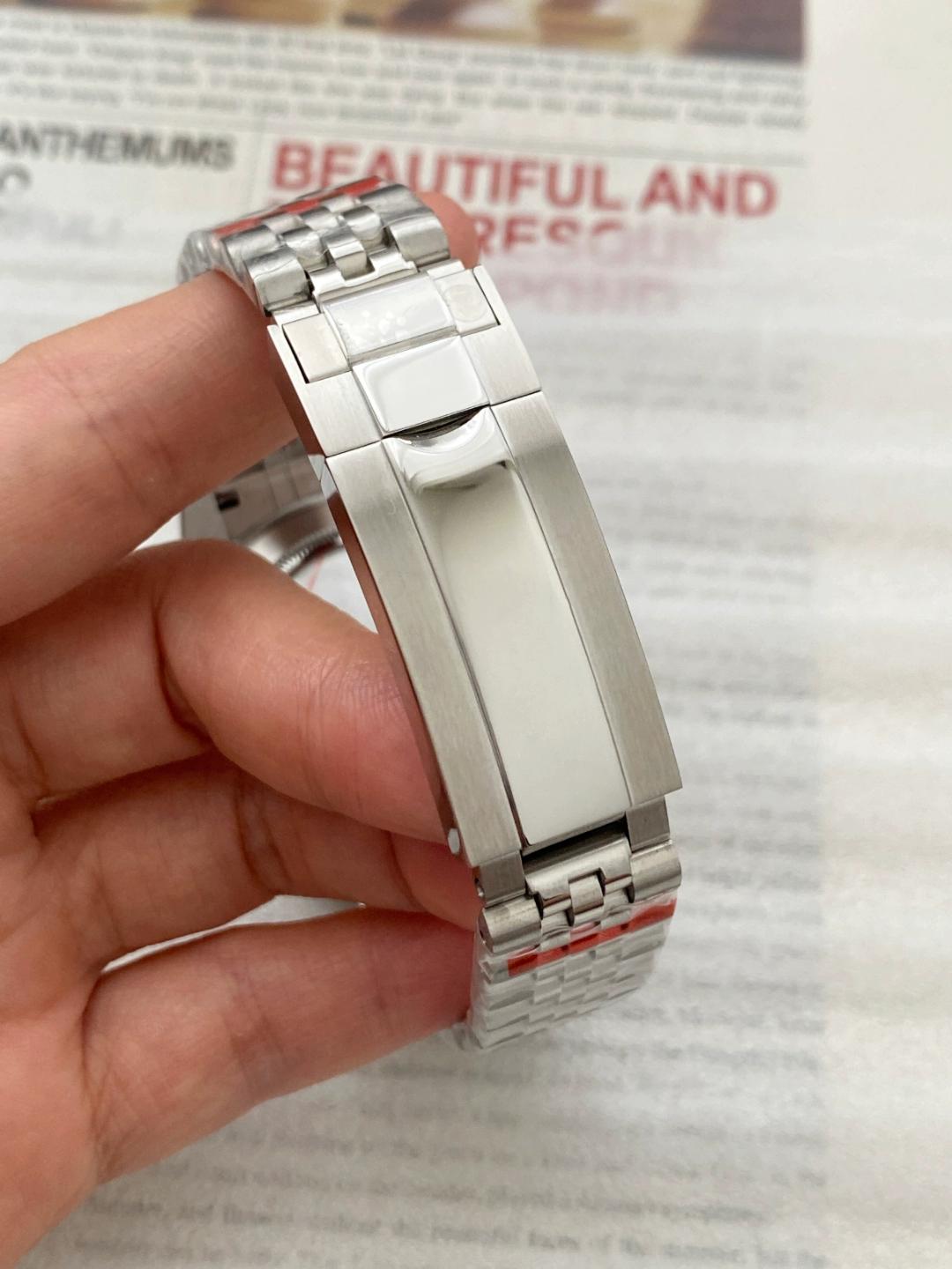 NH35 case, dogtooth ring, log 39mm, Oyster Perpetual case strap, sapphire glass, compatible with NH36 movement