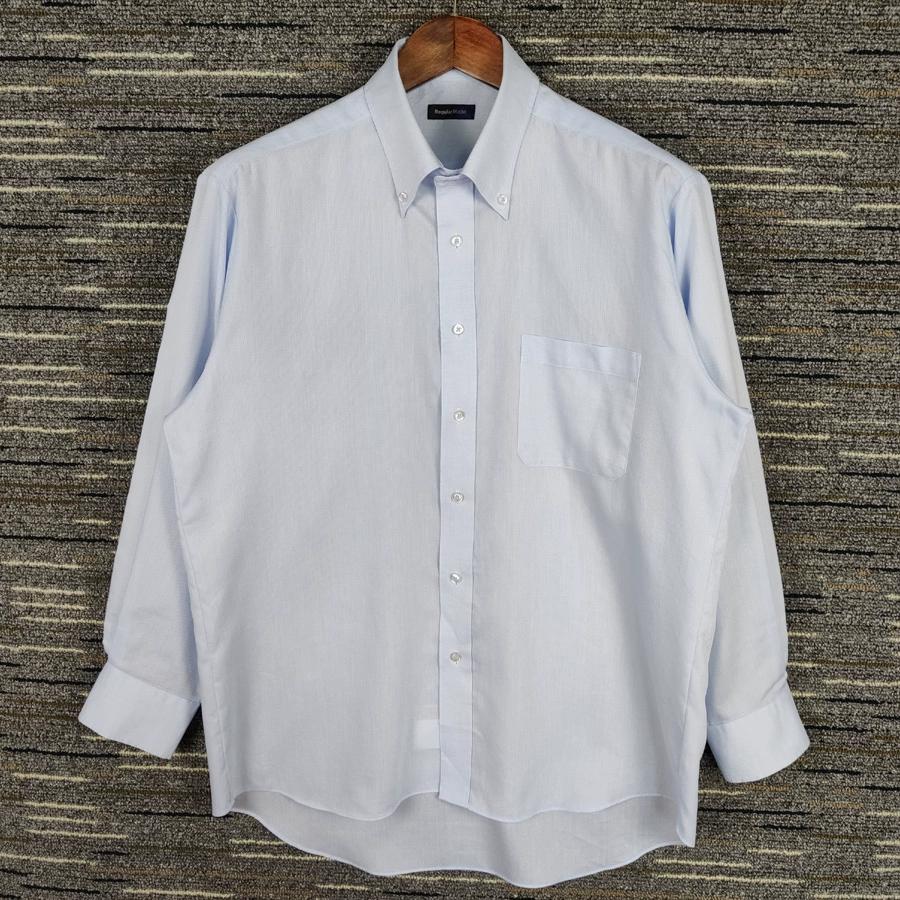 vintage vintage Japanese men's and women's loose casual shirt, fresh cotton spring and autumn thin solid color long-sleeved shirt E10