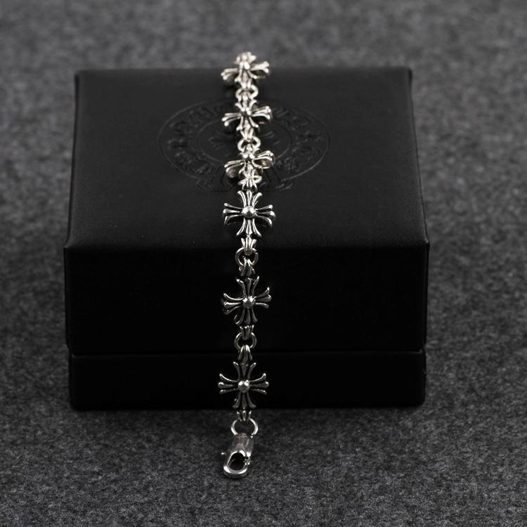 Cross bracelet men and women right Zhilong GD same bracelet personalized punk style retro old style couple jewelry