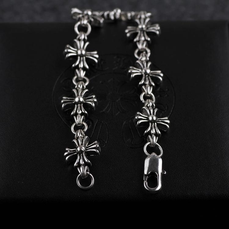 Cross bracelet men and women right Zhilong GD same bracelet personalized punk style retro old style couple jewelry