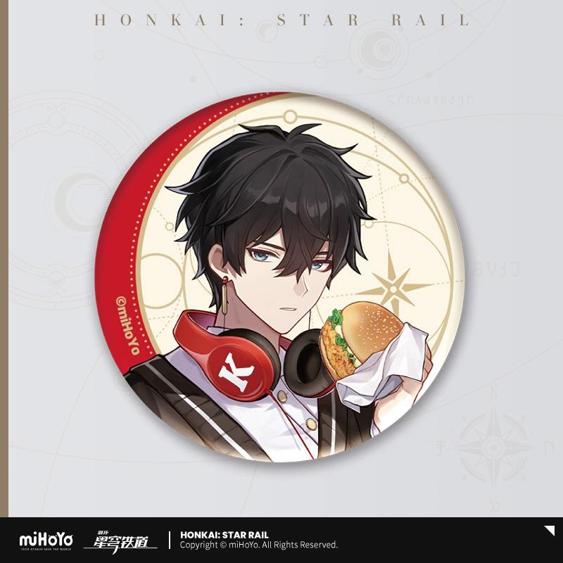 【miHoYo / Honkai: Star Dome Railway】Delicious Sailing Series Tinplate Badge miHoYo