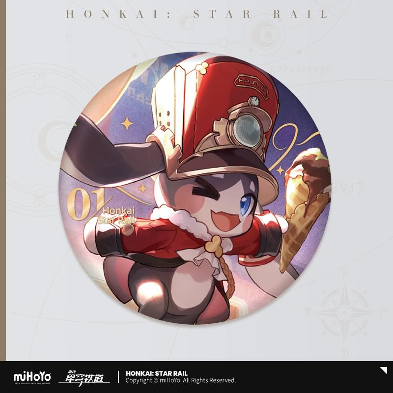 [miHoYo Honkai: Star Dome Railway] Celebration Gift Series Tinplate Badge miHoYo