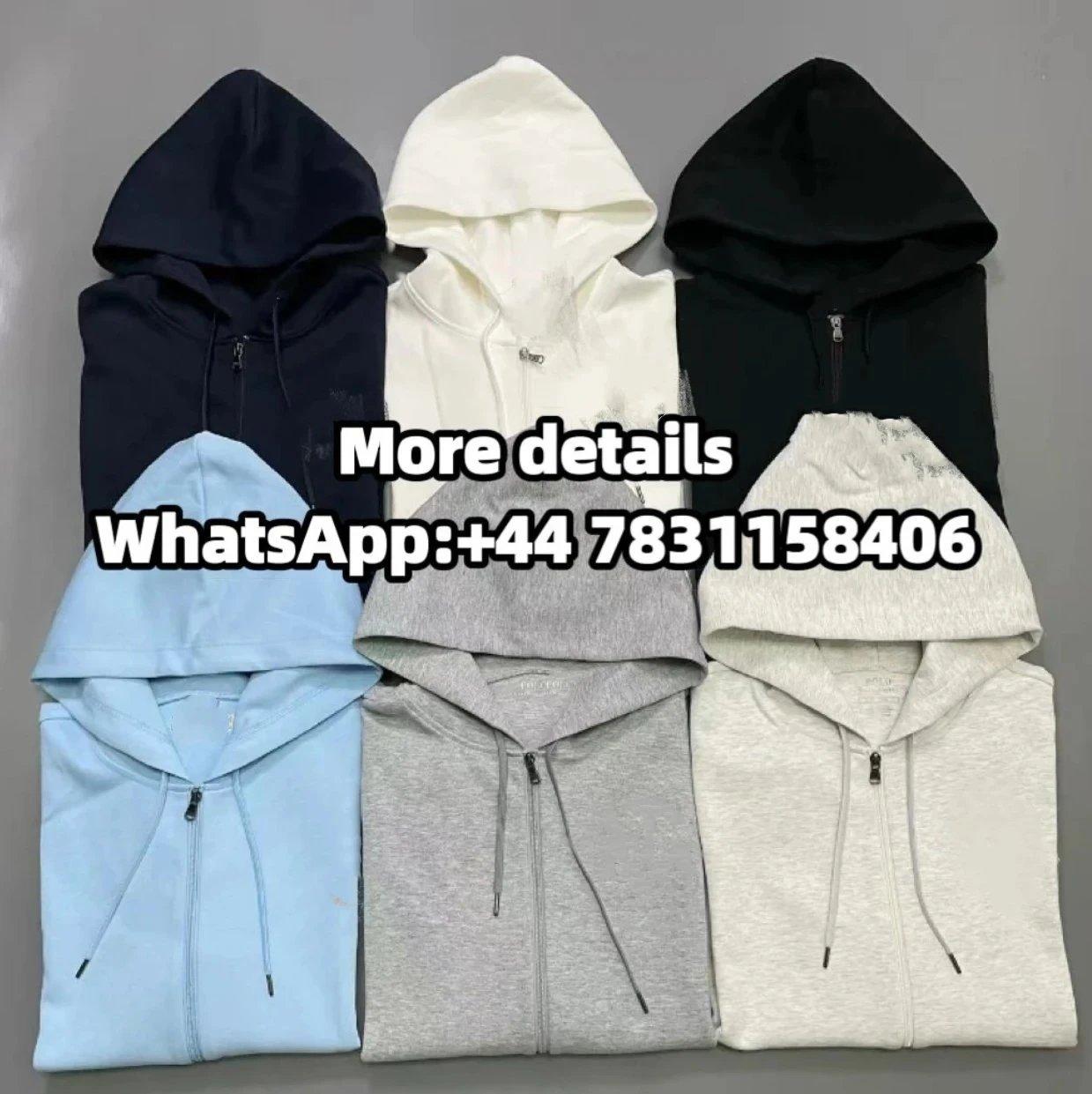 Double-faced fabric zip-up hooded top