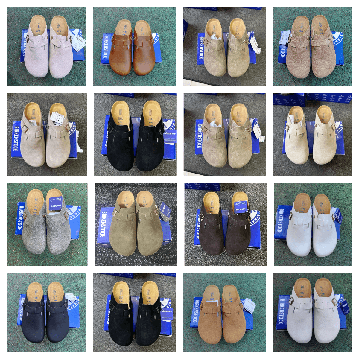 B-i-r-k-e-n-s-t-o-c-k Light and casual toe slippers The most popular slippers series color collection