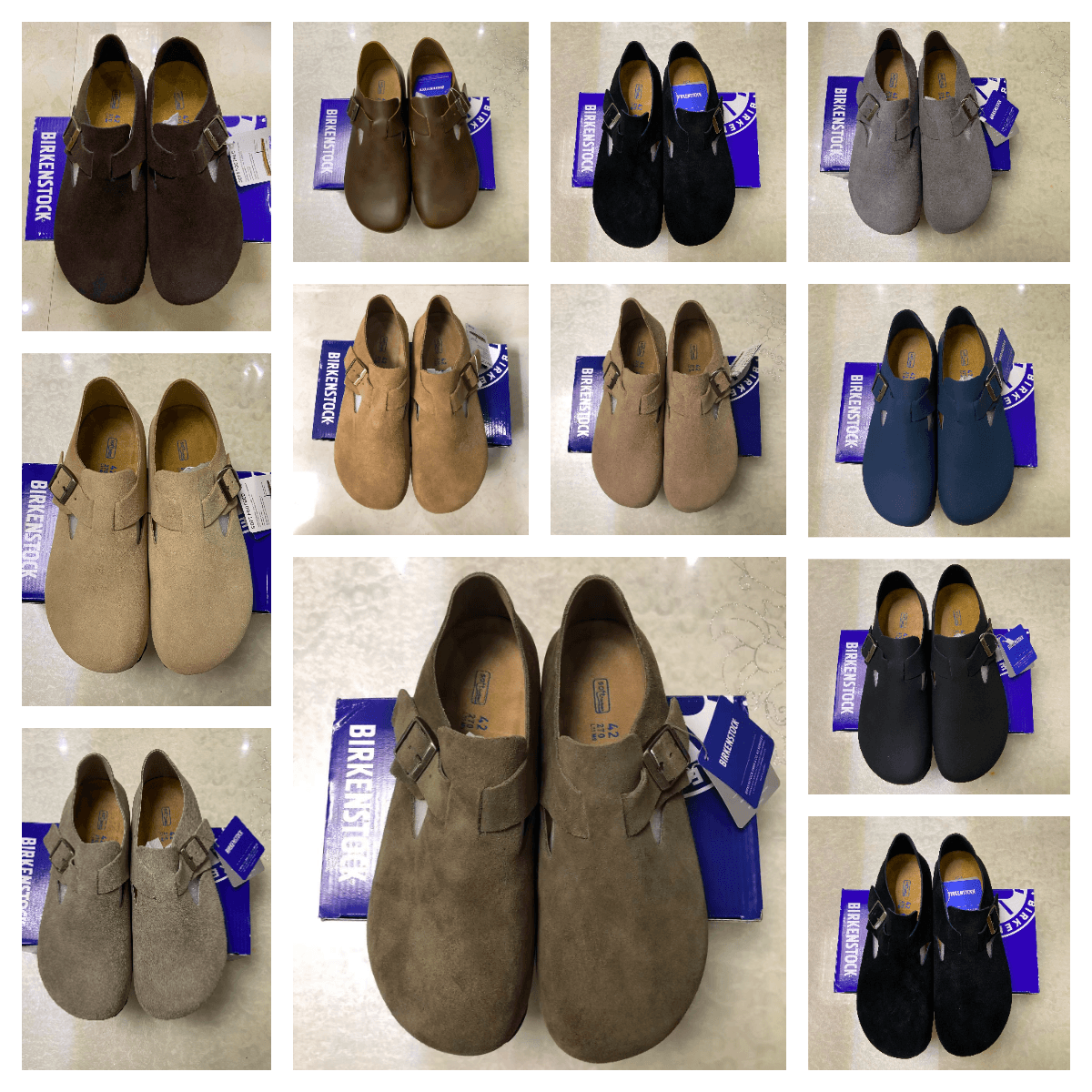 B-i-r-k-e-n-s-t-o-c-k Light and casual toe slippers The most popular slippers series color collection