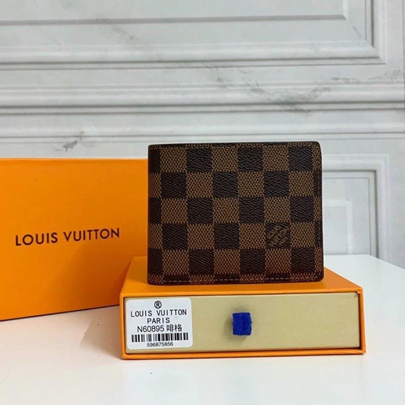 luxury brand men's wallets With box
